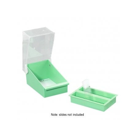 Simport Scientific SlideFile Jr Storage System, Green 347251-G
